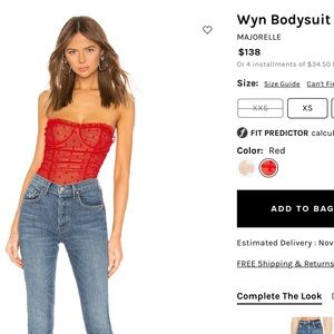 NWOT - Majorelle Wyn Bodysuit